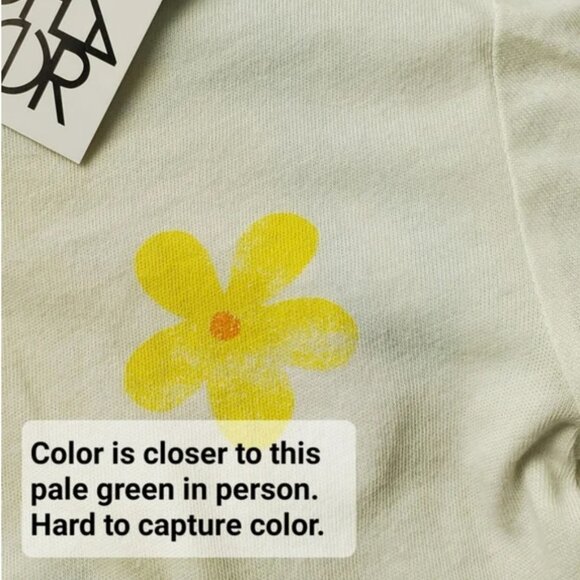 Chaser LA Boho Feel the Vibes Floral Distressed Cotton Graphic Tee XS Y2K Style - Picture 5 of 10